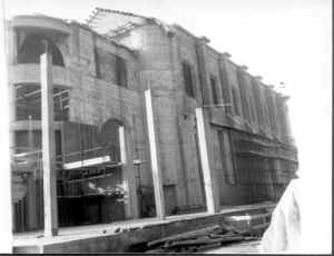 Chiesa Parrocchiale in costruzione  1967